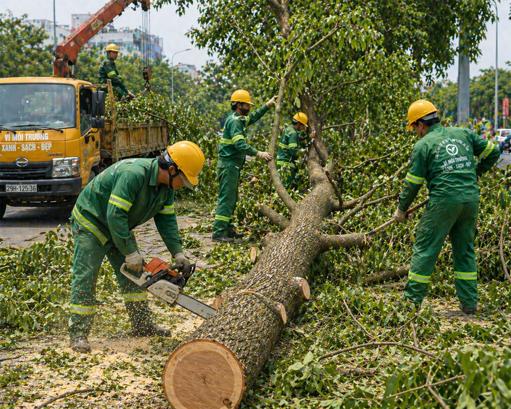 Chặt cây đô thị