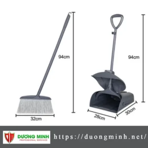 Ky hốt rác có nắp đậy