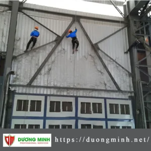 Quy trình quét mạng nhện nhà xưởng
