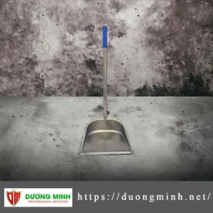 Ky hốt rác inox cán dài