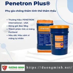 Hóa chất chống thấm Penetron Plus