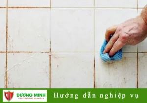Tẩy vết ố trên sàn nhà