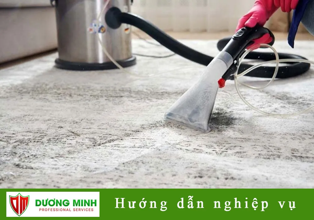 Cách giặt thảm