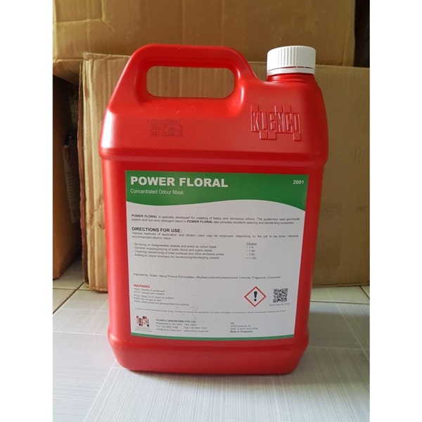 Hóa chất khử mùi Klenco Power Floral 